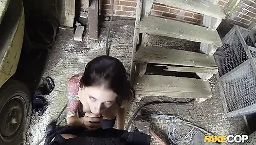 Fake Cop - Anal Sext in the Barnyard