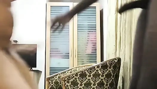 Индийская студентка в прощальный день