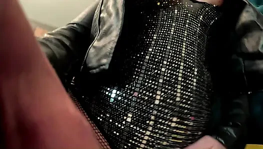 Filthy Smoking Dance Compilation - Leather, Denim & Shiny Boots Tease