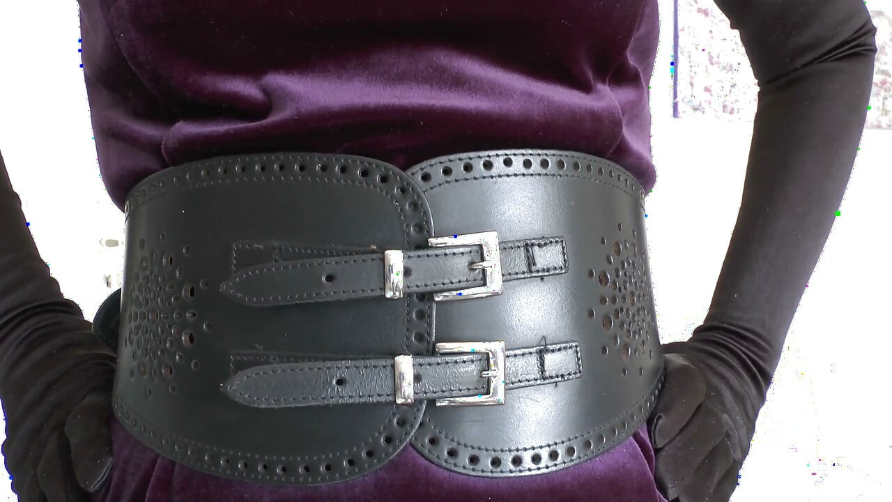 Wide Tight Belts Part 83 Lady Victoria Valente