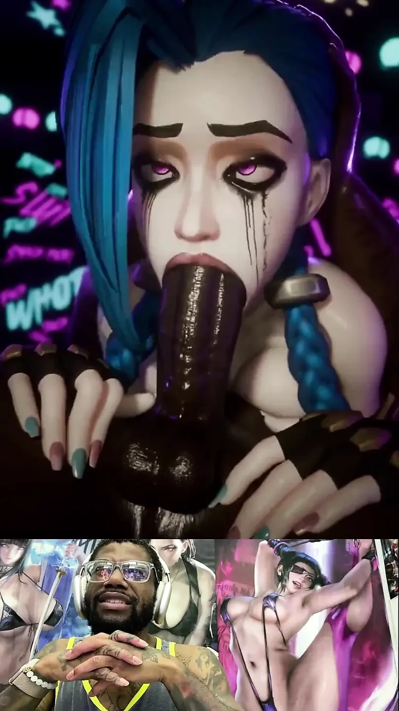Big Breast Waifu Menari, Awek Anime Menunjukkan Susu gemuknya, Jinx menghisap zakar, kompilasi deepthroat