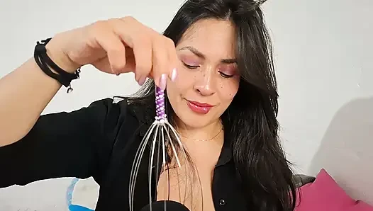 Asmr - pijat cranial sampai terasa menggelitik