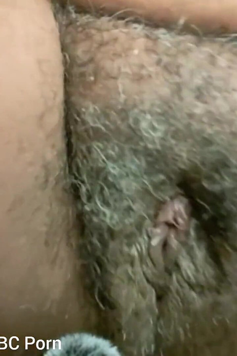 Stimulating My Clit Riding Big Dildo