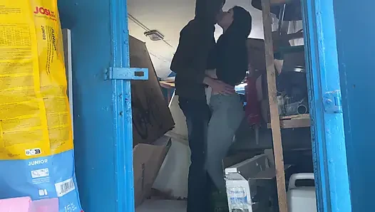 A warehouse worker fucked the manager hard right there on the boxes and put her in her place