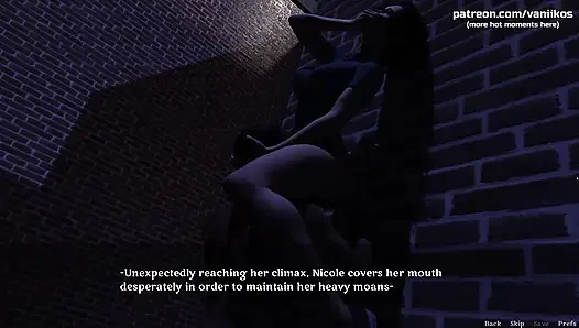 Cheating Wife MILF Gets Her Pussy Creampied in Public While Her Cuckold Husband Waits Her Home | a Stepmother's Love | Part 25