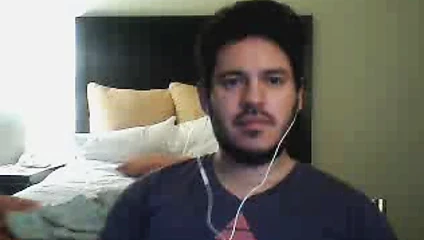 Düz adamlar ayak üzerinde webcam #305