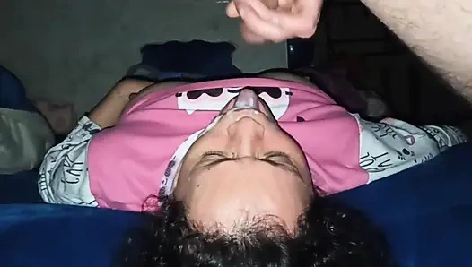 Mature MILF Likes to Suck Cock and Rimming for Her Son's Friend