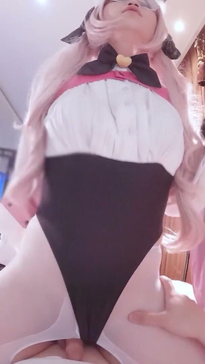 Tamamo Cosplay Sex, FGO Sexy Ladyboy Cosplayer get Fucked, Fate Crossdresser Tgirl trans Hentai 4 | Clip 1