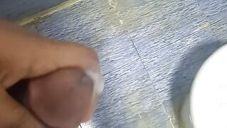 Tamil guy enjoying himself with uncut cock