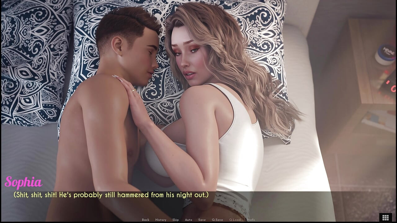 A Wife and Stepmother Real Fucking Dylan Dares Sophia to Fuck Right Next to Liam - Will She Dare?