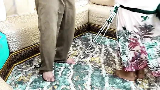 New Gulf Veiled Sex with Clear Arabic Voice