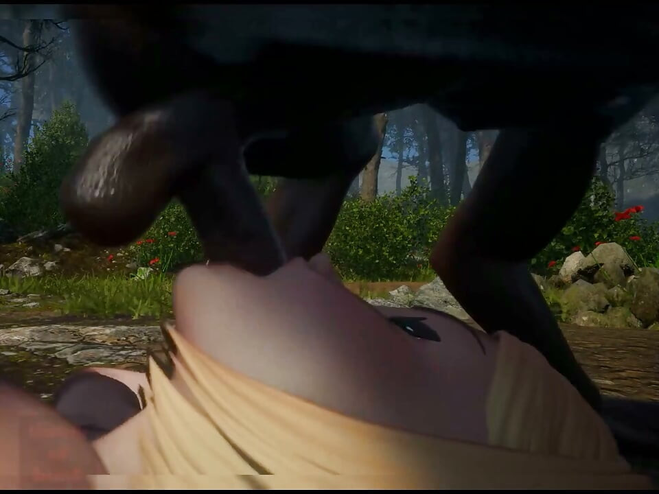Gol 3D Busty Nun Banged by 3 Goblins DP and Deepthroath