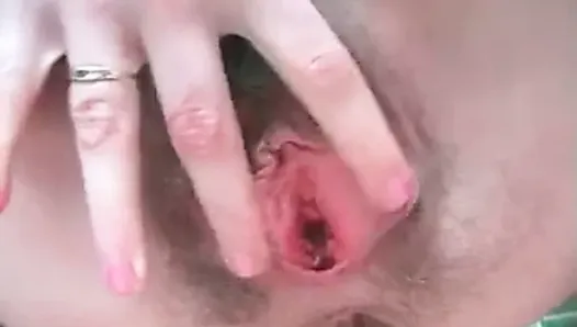 Wife Plays With Her Juicy Pussy