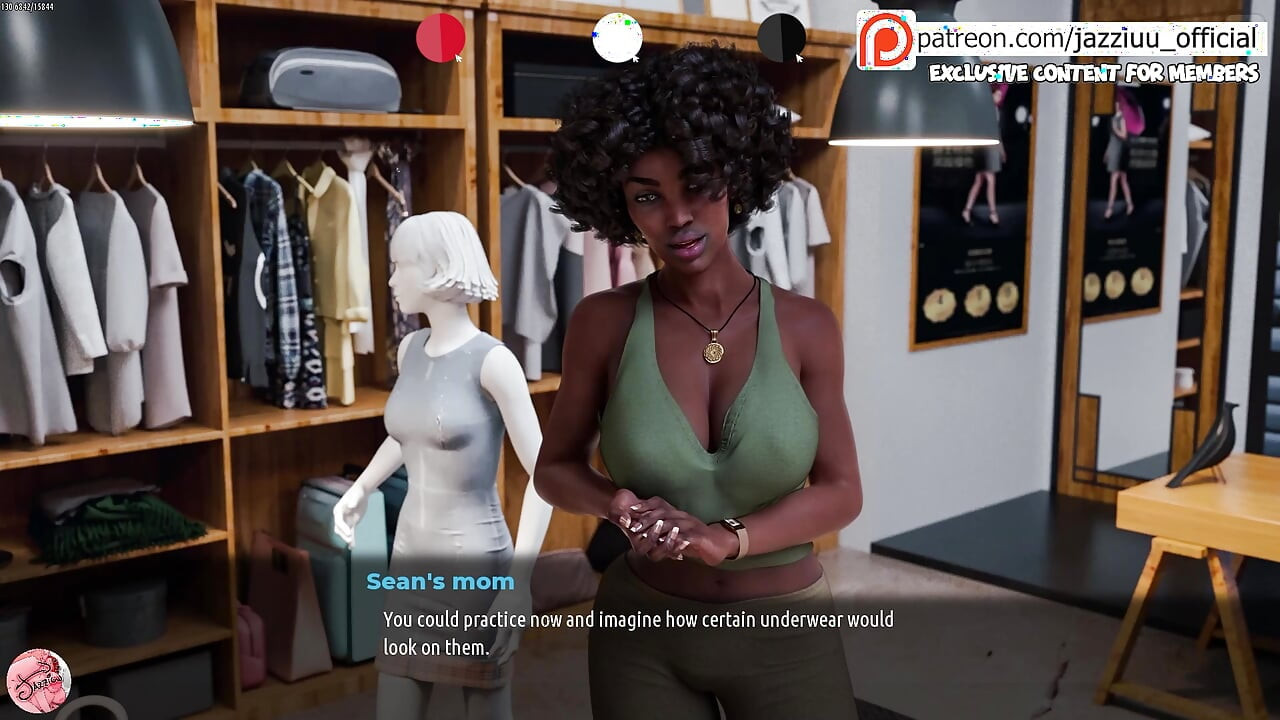 Mama mojego przyjaciela pokazuje mi swoje ogromne cycki i dostaję hard-on - Jazziuu