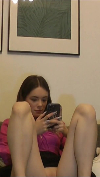 Epic moment from "Skinny Petite Girlfriend comes for a Porn Casting No Panties and Braless like this to show her Pussy and"