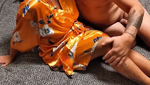 Hot Mutual Masturbation in Missionary with Huge Cumshot on Pussy. POV. Close up.