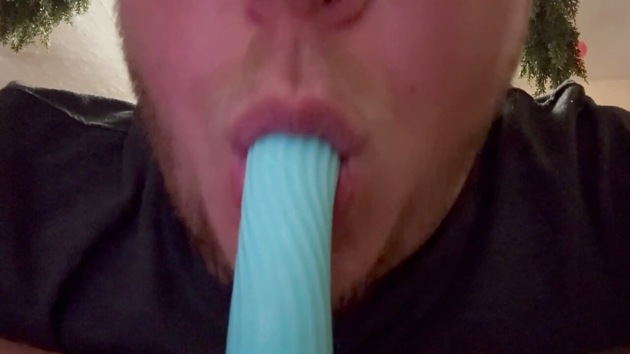 Sání ve zpomalené mo - dildo