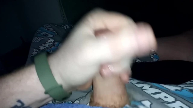 Oiled curved dick