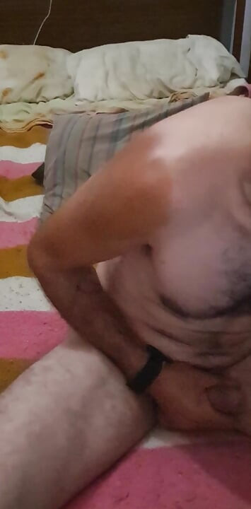 Guy in have masturbating
