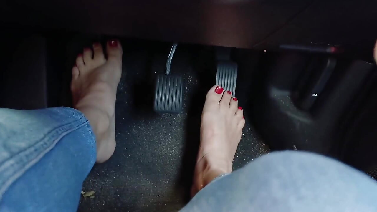Barefoot Driving Compilation Video