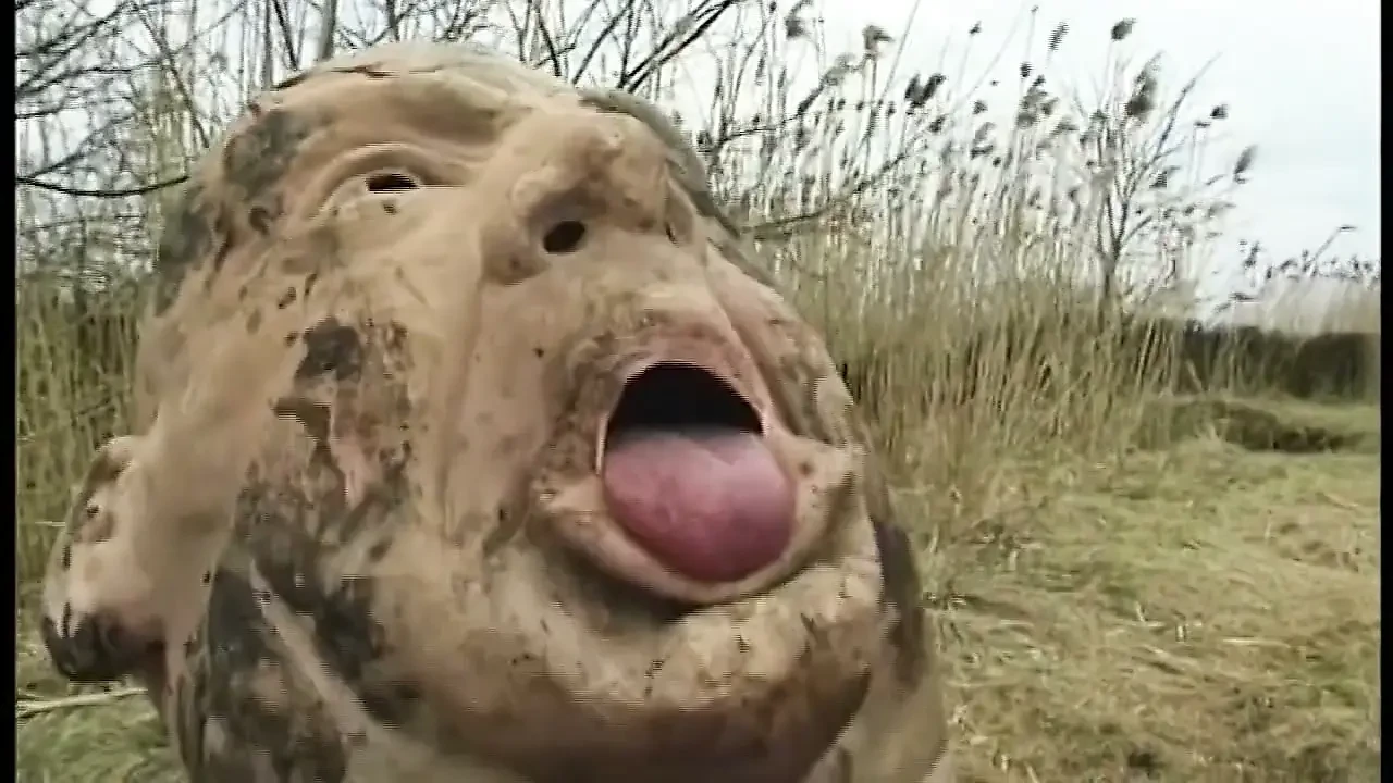 Mature Brunette MILF Gets Fucked Hard in Mud