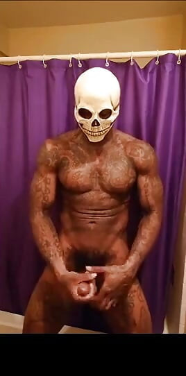 BBC Worship Hallelujah Johnson (Ghost Rider Johnny Blaze) Tall Dark Chocolate Muscles Tattoos Hairy BBC Hallelujah