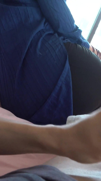 Powerful moment from "Big Tits Indian MILF sister sucks Stepbrother's cock and gets ass fucked"