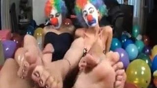 karneval footjob 2