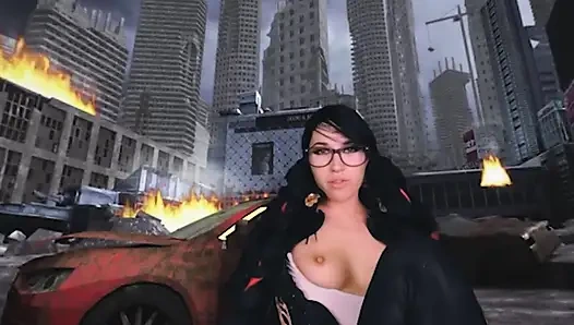 VRCosplayX It is time to be naughty With Alex Coal As Bayonetta Part 1