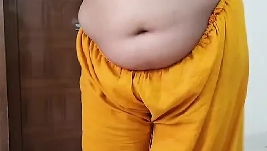 Stepfather in law fucked the Indian daughter in law Rani when she was doing exercises