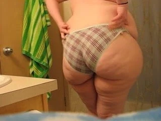 chubby Yelske BBW  Plaid Undies
