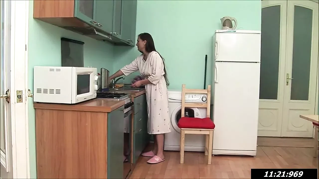 fucking mommy, Svetlana has fun with her hairy pussy