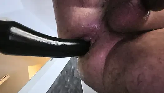 Big long Toy, Anal Toy play, first Vid, Amateur, Boy with Toy, love u all, 80cm, 65mm