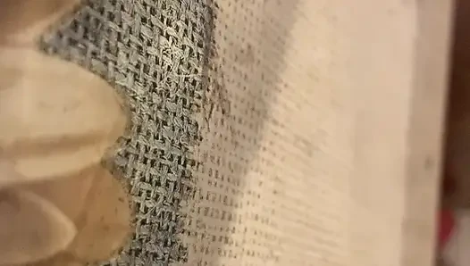 Kırmızı file çorap