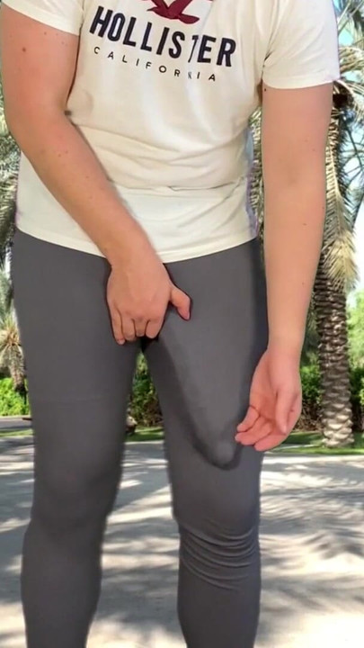 Must-share moment from "Huge cock public teasing and risky cumshot"