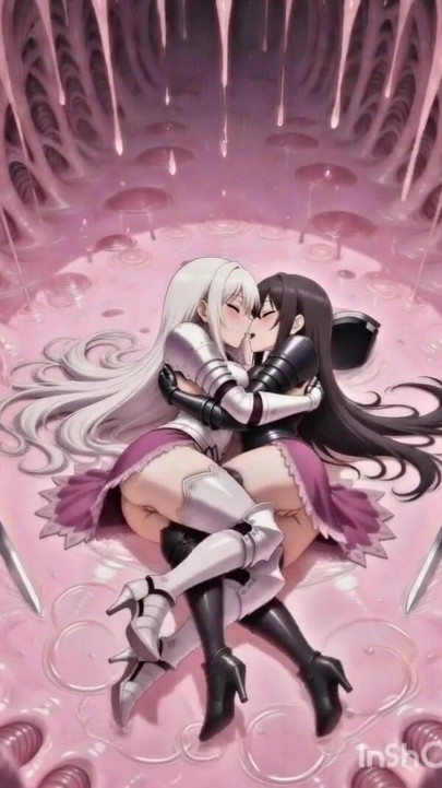 Two Anime Riders in the Slime | Clip 1