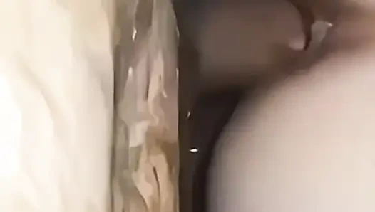 Turkish cuckold fucking his wife to his friend