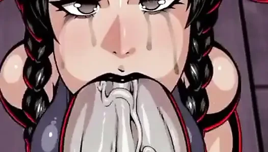 Wednesday Adam All Lewd Scenes and Bonus Secnes with Butler!