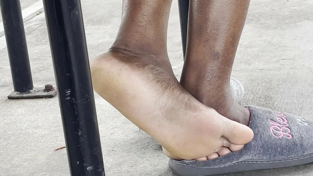 African ebony shoeplay