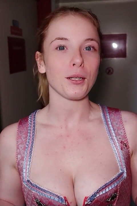 German Girl Get Fucked and Bukkake by Stranger Guys at Public Swinger Club