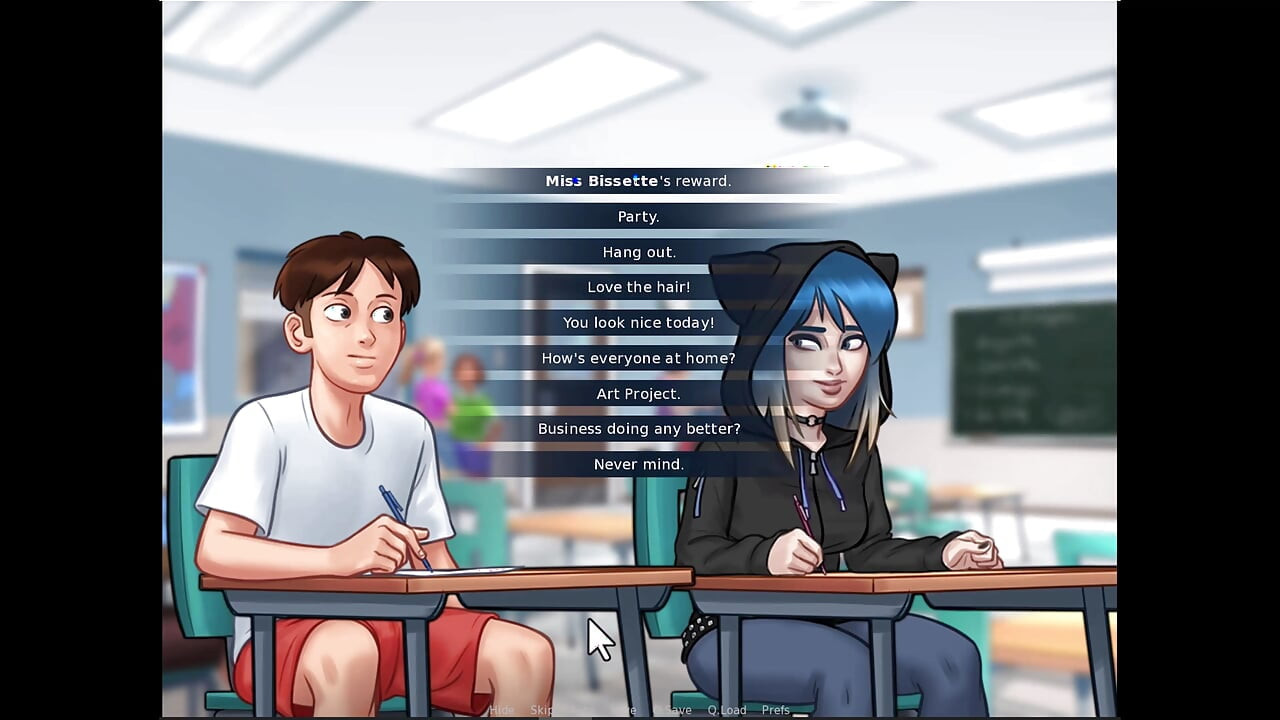 Summertime Saga: I fucked old Roz and we got everything for Roxy stepmom