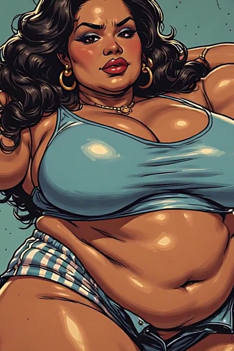 Babes with Muscles Art
