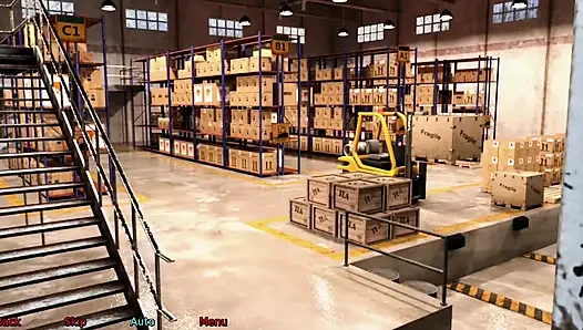 Büro-ehefrau # 9: Stacy hat mit ihrem spielzeug gespielt