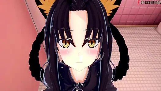 I almost fucked Teacher Rossweisse but ended up residing a bj from Kuroka - DXD NTR Madness