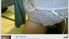 Pinay lady masturbating on webcam