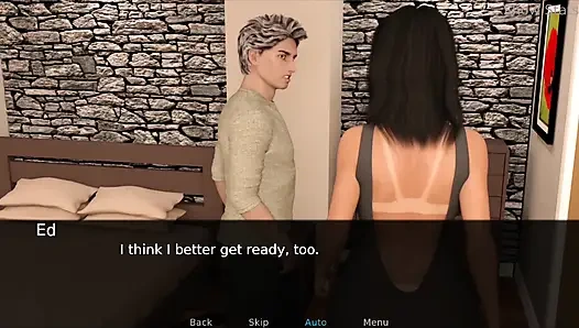 Ateşli evli kadın: Merry ve Jenny dışarı çıktı