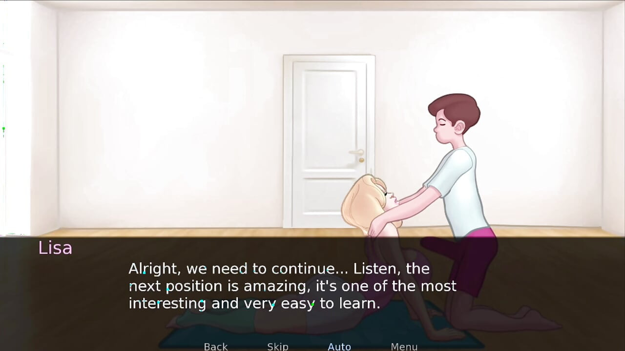Sex note #6: Lisa let me help her to do yoga