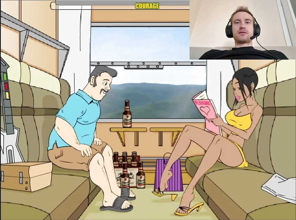 Train Fellow - BDSM Sex on the Train with a Young Beauty