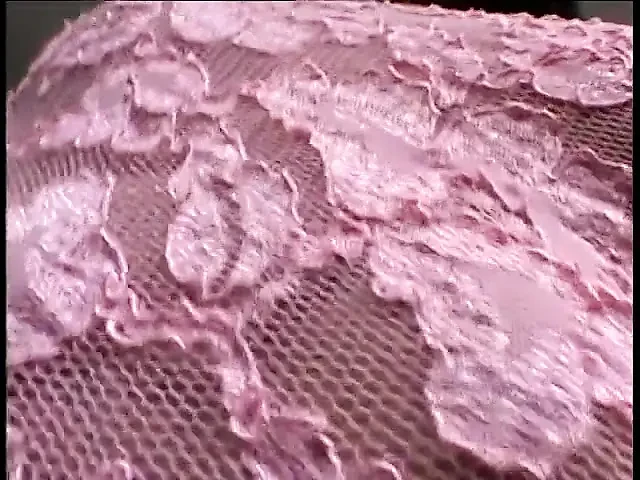 Three lucky guys fuck this young whore in a pink slip in her ass and pussy