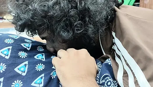Pussy kiss with feet lick romance by desi couples